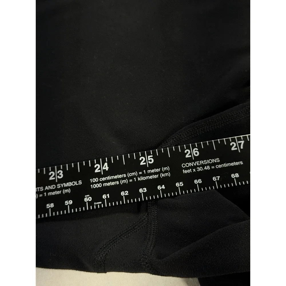 Athleta Salutation Stash Wrap Tight Black Women XL Preowned